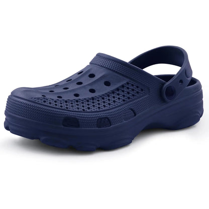 LItfun Men Clogs New Summer Comfort House Shoes Outside Antislip Sandals Hole Clogs Slippers Casual Male Beach Sandals