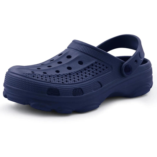 LItfun Men Clogs New Summer Comfort House Shoes Outside Antislip Sandals Hole Clogs Slippers Casual Male Beach Sandals