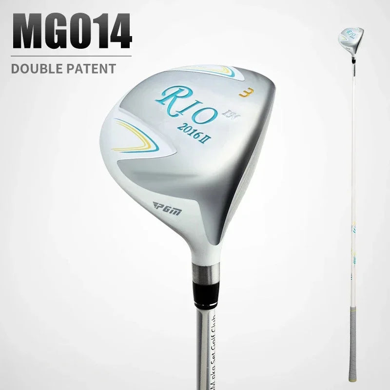 PGM RIO Women Golf Clubs Drivers 1/3/5/Hybrids Wood 460CC Capacity Aluminium Alloy Carbon for Beginer Traning MG014