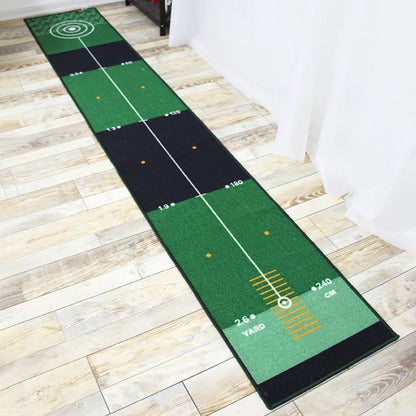 Golf Putting Indoor Golf Hitting Mat Green Mat Golf Practice Training Aid Equipment for Home Outdoor Backyard Golf Practice