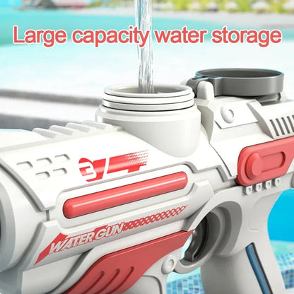 Summer Electric Automatic Water Gun Large-Capacity Swimming Pool  Water Beach Outdoor Toys for Boys Girls Children Gifts