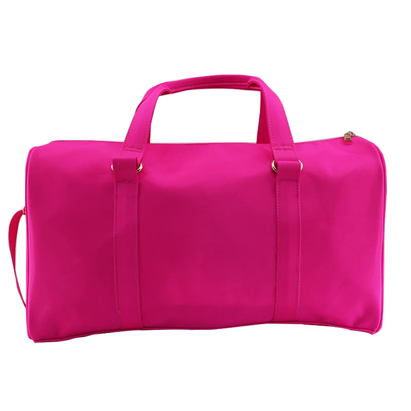 New Nylon Waterproof Outdoor Travel Bag Large Capacity Luggage Unisex Handbag Yoga Fitness Luggage Bag
