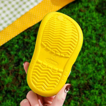 Garden Clogs Shoes Boys Girls Beach Sandal Kids Lightweight Breathable Cute Cartoon Slip on Mules Baby Slipper