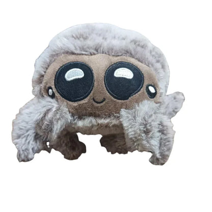 Lucas Friend Spider Plush Toy Kawaii Black White Spider Doll Home Decoration Pillow Soft Stuffed Halloween Gifts Toy for Kids