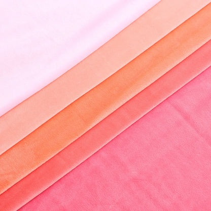 50CM* 50CM Crystal Super Soft Fluff Length 1mm Short Plush Fabric Doll Pillow Cover Blanket Pet Nest Bedding DIY Clothing Fabric