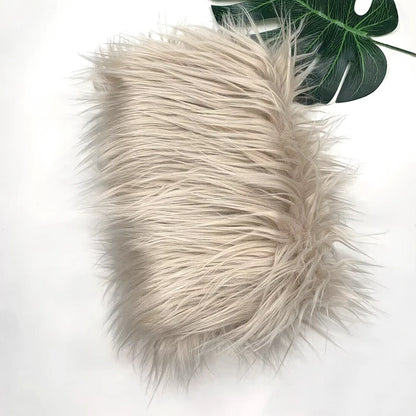 Faux Fur Fabric 46 Colors 160x50cm 8cm Soft Long Plush Handmade Doll/Clothing Shaggy Fabric