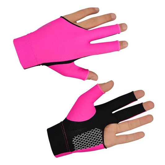 3 Finger Billiards Glove Anti Slip Pool Cue Gloves for Men Portable Wear Resistant Snooker Glove Table Fingers Mittens