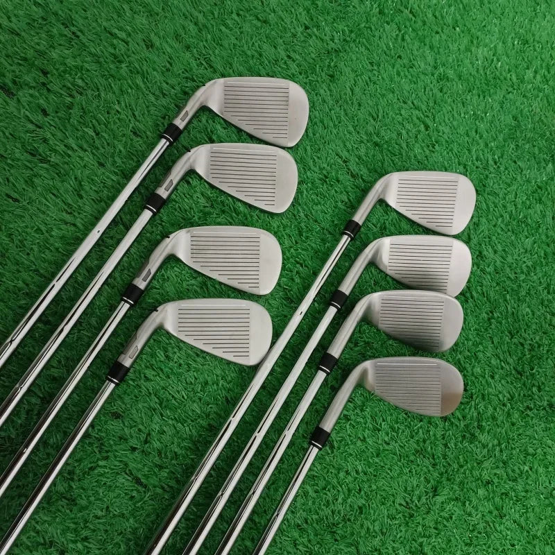 2024New Men's Golf Club Silvery Qi-10 Irons Set 5-9pas Wedges 8pcs R/S/Sr Flex Steel/Graphite Shaft Assemble With Head Cover