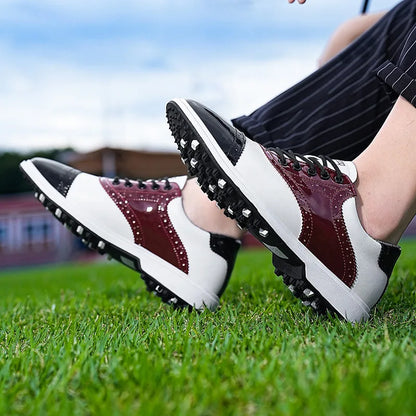 Men's Golf Shoes Outdoor Lawn Golf Sports Shoes Casual Sports Shoes High-Quality Fashion Walking Sports Shoes