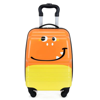 18 Inch ABS Spinner Cartoon Children's Trolley Case Wheel Suitcase Cute Animal 3D Three-Dimensional Student Travel Luggage
