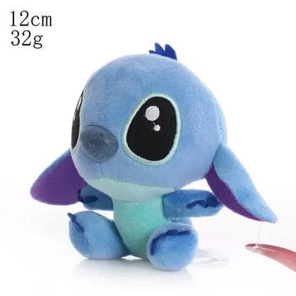 20cm Anime Stitch Plush Stuffed Kawaii Toys TV Same Paragraph Role Pendant Doll Kids Birthday Gifts Couple Models