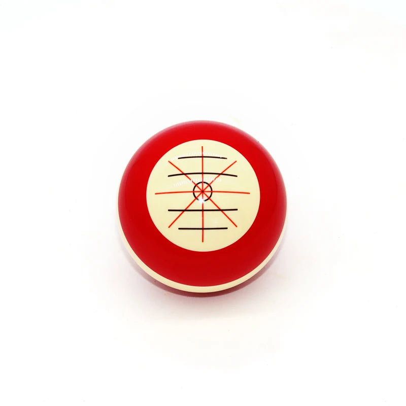 Professional 57.2mm / 52.5mm White Red Training Billiard Snooker Pool Cue Ball
