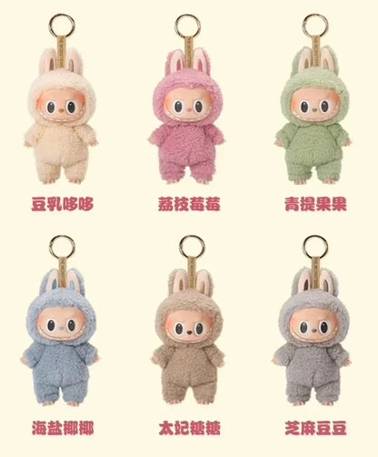 Original Labubu Heartbeat Macaron Face Series Blind Box Trendy Play Cute Handmade Model Collection Pendant Mystery Box Xmas Gift