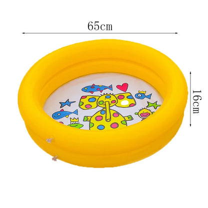 PVC Baby Inflatable Swimming Pool Kids Toy Summer Soft Fun Portable Bathtub for Water Game Portable Kids Outdoors Sport Play Toy