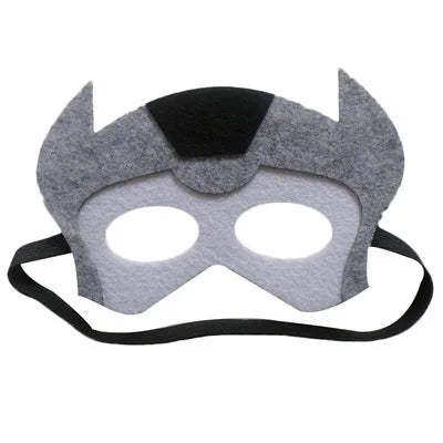 Superhero Kids Cosplay Masks Hulk Spiderman Captain America Mask for Boys Girls Birthday Party Halloween Accessory Props