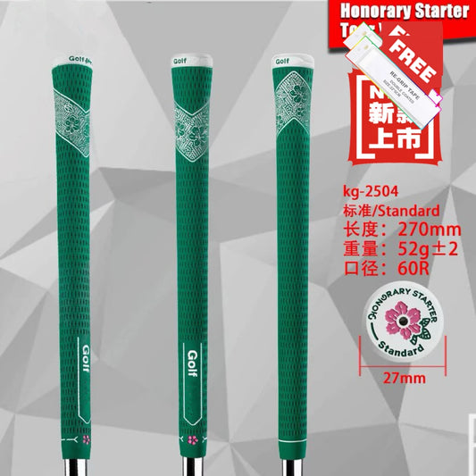 Free Tape Honorary Starter Limited Edition Tour Velvet Golf Club Grip Hybrid Iron Wood Grip Kit Standard Men Putter Golf Grips