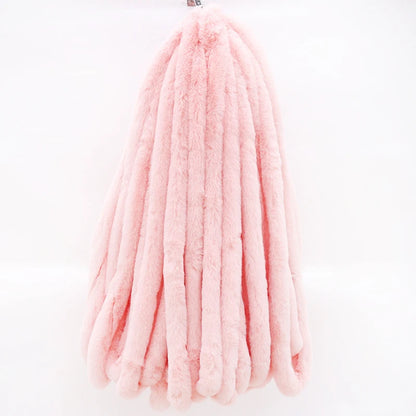 10m/Set Faux Rabbit Fur Ribbon for Trim Clothes Accessory Artificial Fur Strips Coat Hood Hat DIY Fluffy Garment Materialsse