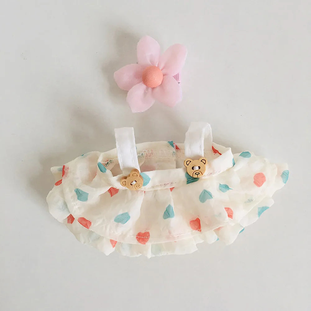 Clothes Only 17cm Doll Clothes Accessories for Labubu Time to Chill Doll Clothes