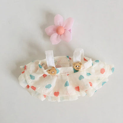 Clothes Only 17cm Doll Clothes Accessories for Labubu Time to Chill Doll Clothes