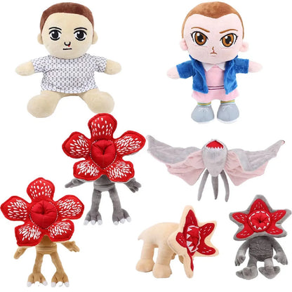 20CM Cartoon Game Characters Plush Toys Cute Eleven Demogorgon Stuffed Dolls Kids Baby Gifts for Children Boys Halloween Girls