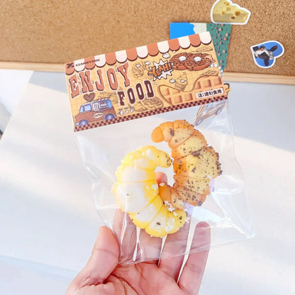 Squishy Food Creative Kids Fidget Toy Simulation Exquisite Waffle  Bread Toast Donuts Slow Rising Squeeze Stress Relief Toys