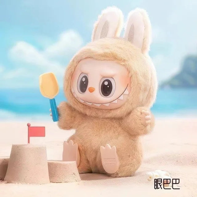 2025 Popmart Labubu the Monsters Lisa Seme Heart Macarrr Vinyl Base Series Trendy Toy Decorations Birthday Gifts