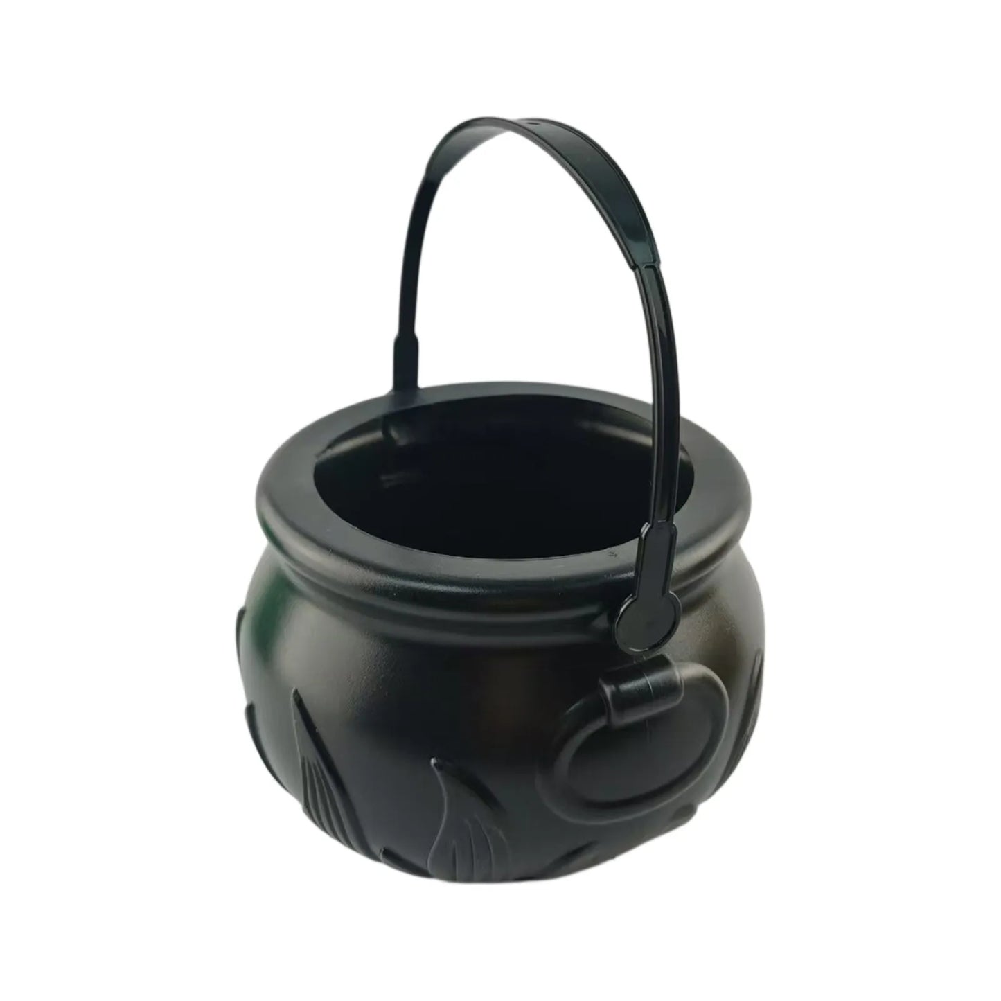 Halloween Party Decoration Witch With Light Pot Mist Plastic Bowl Decoration Candy Bucket Decoration