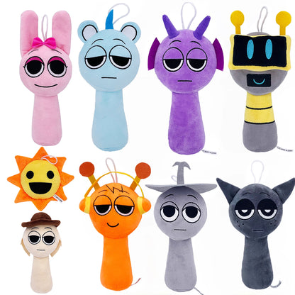 Sprunki Plush Toys Horror Game Toys Cartoon Cute Soft Stuffed Pillow for Kid Birthday Christmas Gift Stuffed Children Dolls