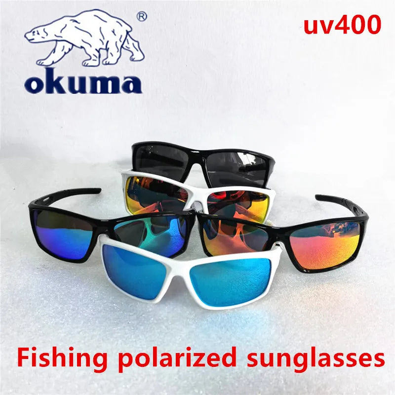 Okuma New Polarized Fishing Sunglasses UV400 Cycling, Driving, Hunting, Outdoor Sports Equipment Available in 5 Colors