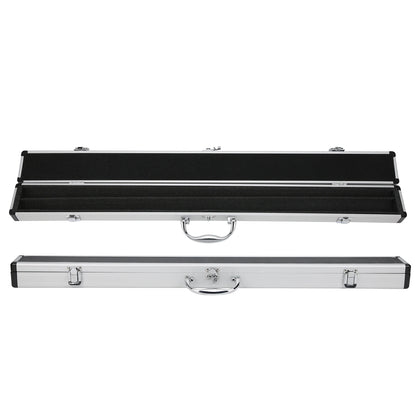 1/2 Snooker Pool Cue Case Soft Foam Lining Carrying Storage Holder Protection Billiard Accessory