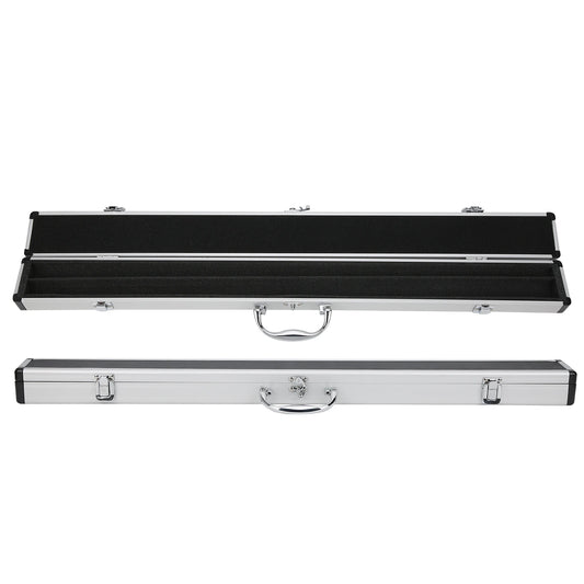 1/2 Snooker Pool Cue Case Soft Foam Lining Carrying Storage Holder Protection Billiard Accessory