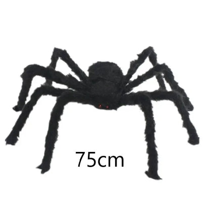 Halloween Big Plush Spider Halloween Decoration Party Props Outdoor Big Spider Decoration Chamber Trick a Prank  Big Spider