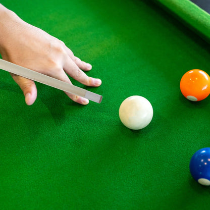 NEW Pool Cue Short Pole Pool Cue Kids Wood Billiard Cue Stick Childs Mini Cue Stick Short Kids Pool Cue 48cm Sticks 2024