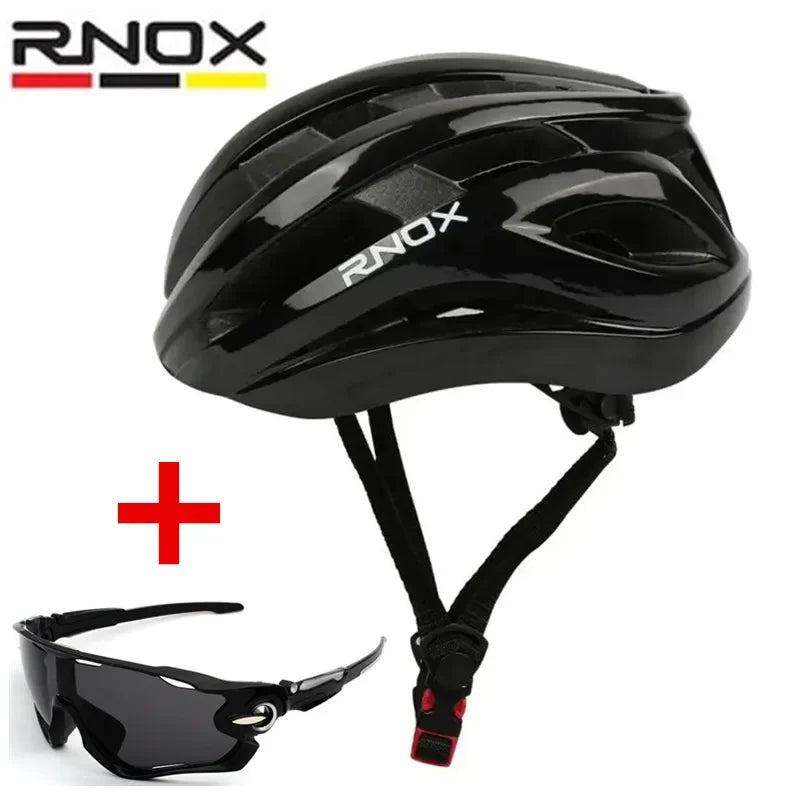 RNOX Women Bike Helmet Cycling MTB Mountain Road Bike Helmets Integrally-Molded Shockproof Men Adult Cycling Bicycle Helmet