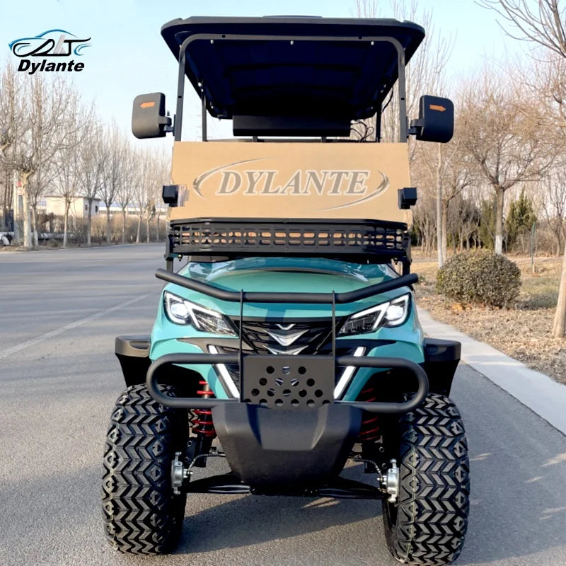 Made in China Low Price 2 4 Seater 48/60v/72v Battery Off-Road Hunting Cart Street Legal City EV Luxury Electric Club Golf Cart