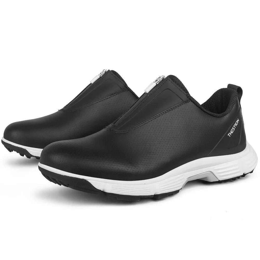 New Golf Shoes Anti-SlipMesh Breathable Height Increasing Waterproof Non Slip Comfortable Cushioning Damping