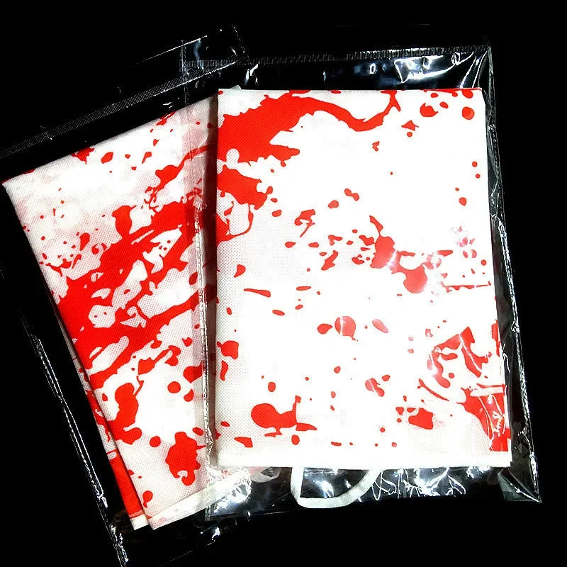 Halloween Horror Party Apron Butcher's Blood Apron Halloween Party Dress Up Role Playing Props Party Dress Up Supplies