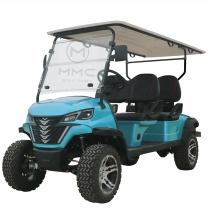 Street Legal Electric Golf Cart 4 Seats 5000W Scooter Go Kart ATV Adult Touring Classic Solar Golf Cart