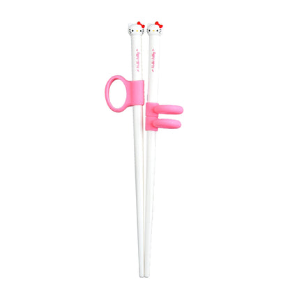 Hello Kitty Chopsticks Sanrio  Kuromi Cinnamoroll Practicing Chopsticks Cartoon  Cute Child Tableware Kitchen Supplies Gift