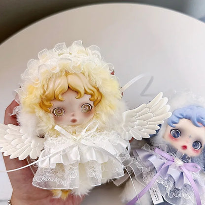 15CM Shirley Mei Head Dog Cloth Skirt Lace Skirt With Baby Clothes Plush Doll Accessories "Clothes Only"