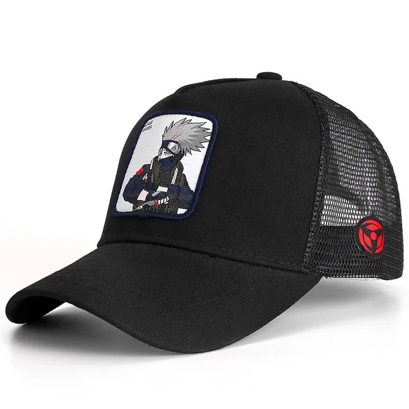 2023 Anime Naruto Cartoon Baseball Cap Men Women Hip Hop Cap Anime Action Figures Sasuke Toys Summer Sun Hat Kids Birthday Gifts