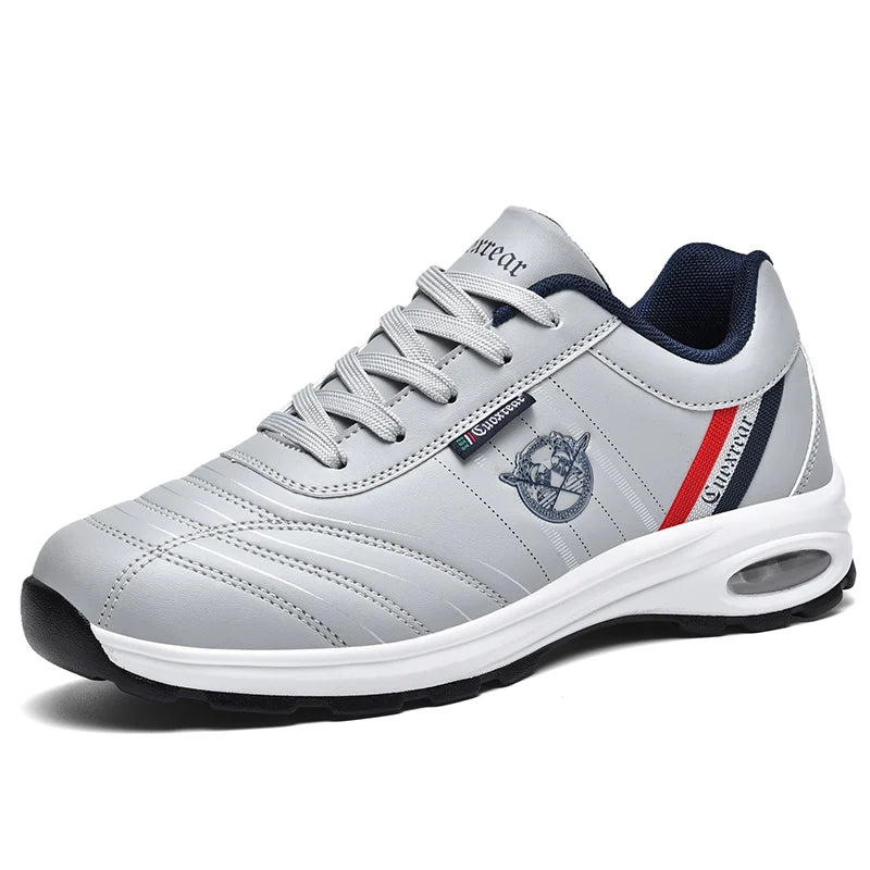 Professional Golf Shoes for Men Women Outdoor Leather Sneakers in Blue Red Big Size Golf Shoes for Man Flats