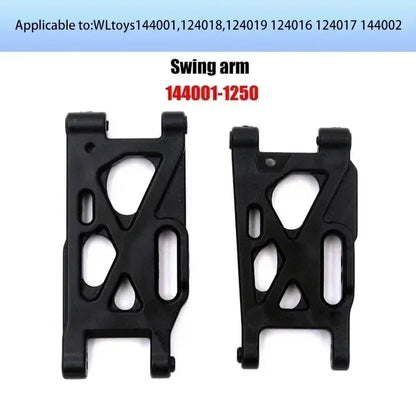 WLtoys 124017 124019 RC Cars Original Spare Parts Swing Arm C Seat Bottom Motor Differential Gearbox Shock Absorbers Tire