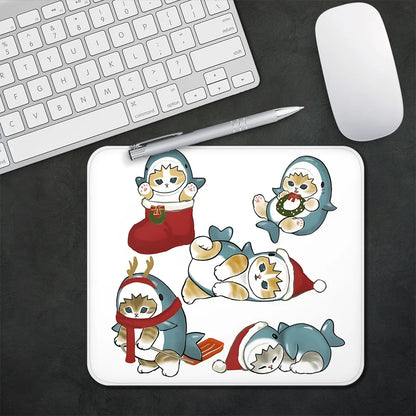 Gaming Mouse Pad XS Small Mousepad for Cute Pusheens Cats PC Gamer Desktop Decoration Office Mouse Mat Deskmat Rug