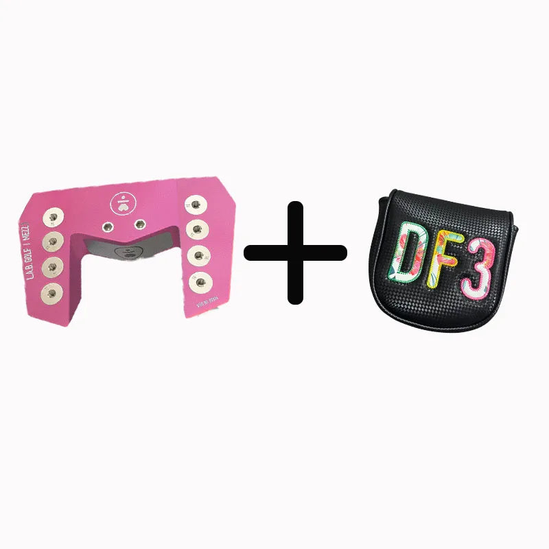 LAB Golf Putter MEZZ.1 Big Black Bull Red/Blue/Pink/Green Golf Putter  33 34 35inch With Head Cover