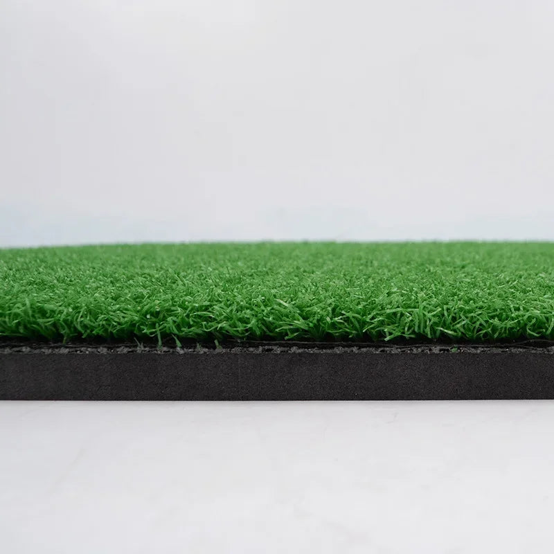 PGM Golf Mat With Rubber Tee Holder Realistic Grass Putting Mats Outdoor Sports Golf Training Turf Mat Indoor Office DJD003-9