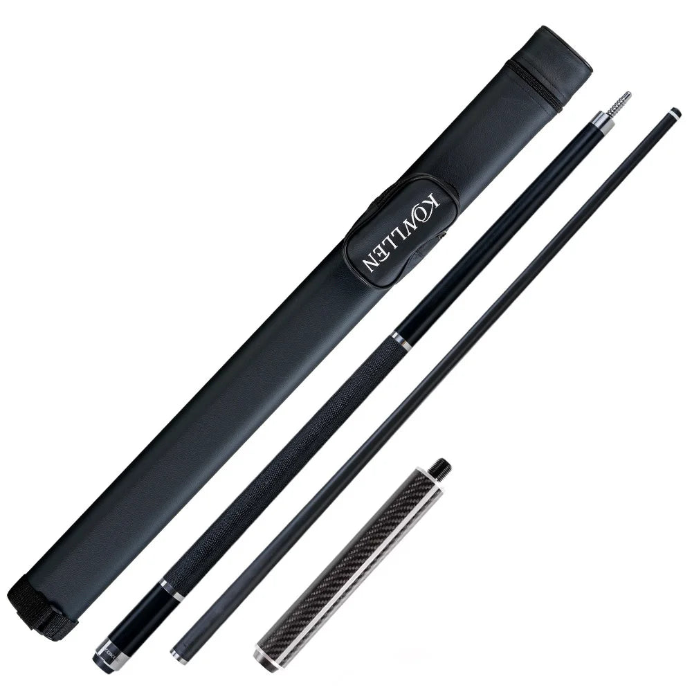 ZOKUE Carbon Fiber Pool Cue  Elite Series With 12.5mm Low Deflection Full Carbon Technology Cue Stick for Billiard Cue Stick Kit