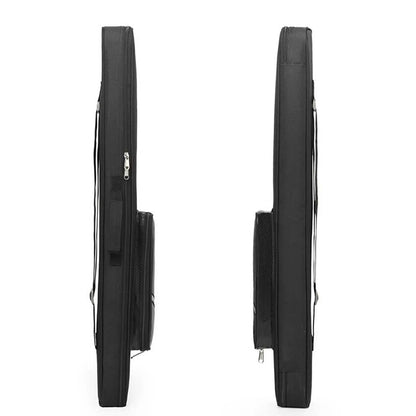 New 2/4Holes Pool Cue Case Billiard Bag With Divider Billiard Pool Cue Stick Carrying Bag Portable Billiard Case Accessories