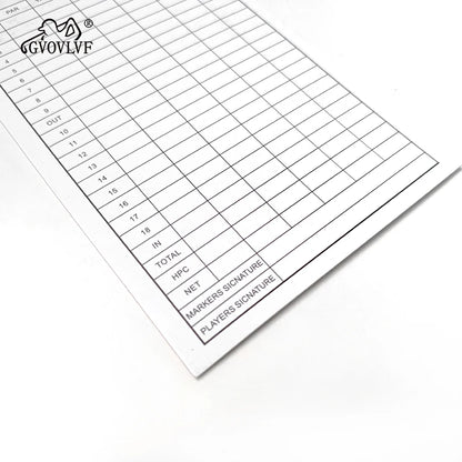 1 Set Golf Scorecard Holder Golf Score Card Wallet With Card Slot and Pencil Loop and Golf Marker Golf Accessories for Golfers