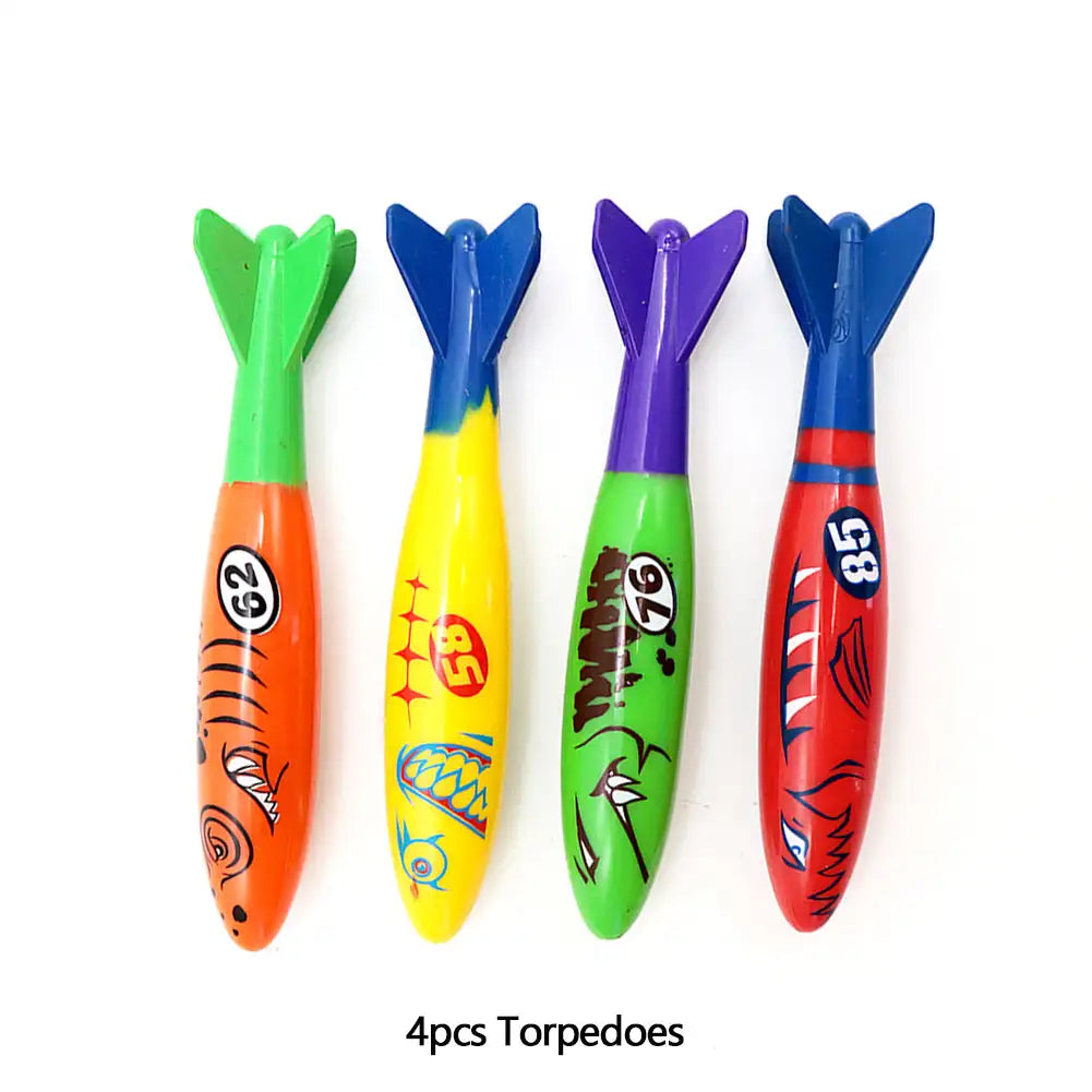 Seaweeds Swimming Pool Toys Kid Water Sports Swim Thru Rings Diving Doors Octopus Dolphin for Summer Activities Outdoor Games